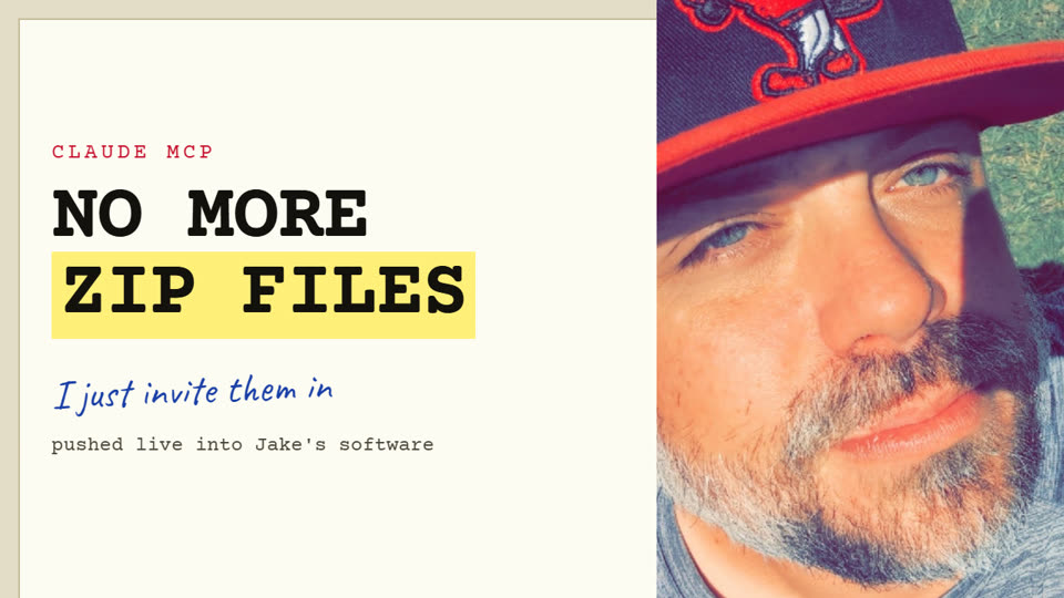 Claude MCP pushing a client's ICM folder system live into an organization instead of emailing a zip file