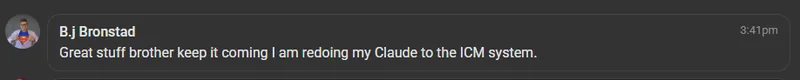B.j Bronstad rebuilding his Claude Code setup on interpretable context methodology: I am redoing my Claude to the ICM system